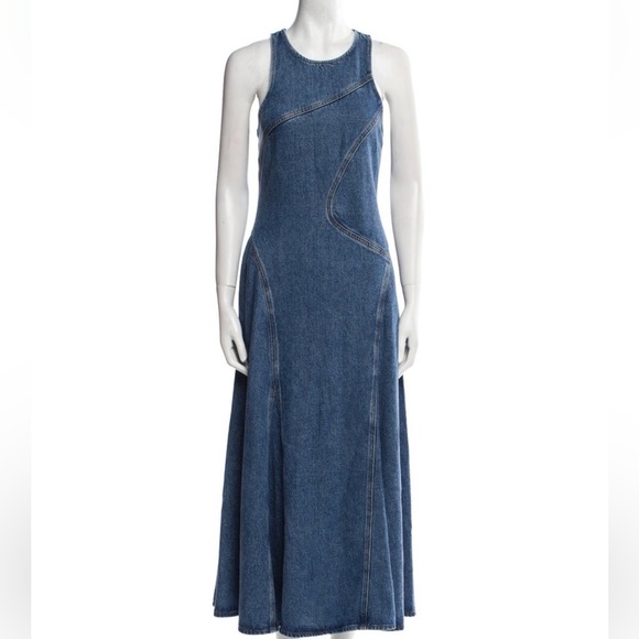 RE/DONE Denim Dress - Picture 1 of 3